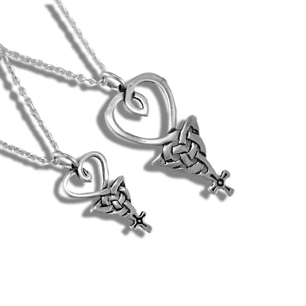 An Teor Celtic Heart Pendants