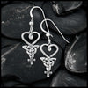 An Teor Celtic Heart Earrings