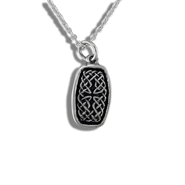 Maura's Knot Pendant in Silver
