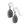 Maura's Knot earrings in silver