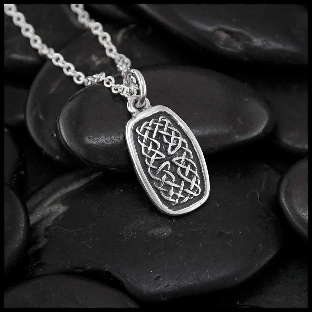 Maura's Knot Pendant in Silver