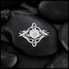 Interlocking Wedding Set With 1/2ct Princess Cut Lab Grown Diamond