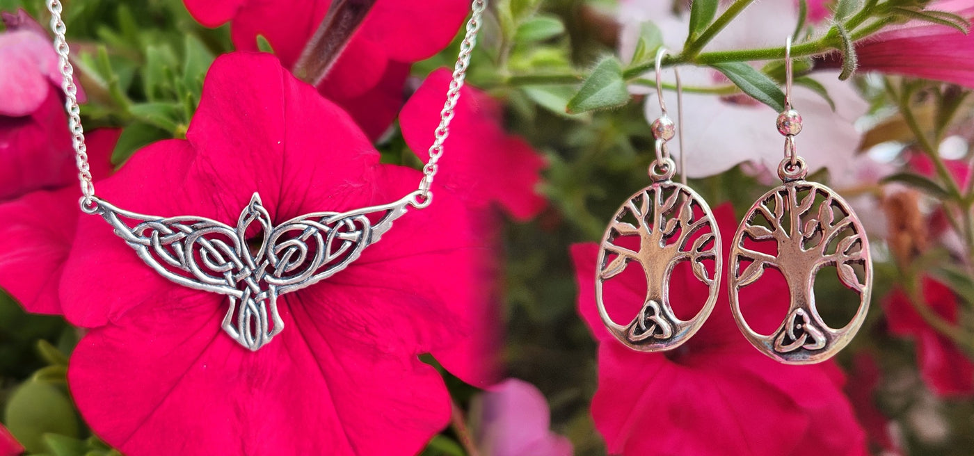 Celtic graduation gifts hero — Tree of Life and Celtic raven knotwork