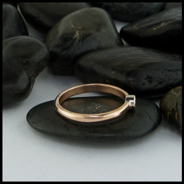 side view diamond ring