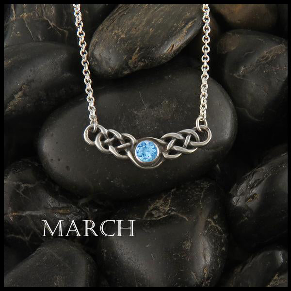 March Josephine knot pendant