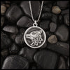 Walker Metalsmiths Celtic Wolf pendant