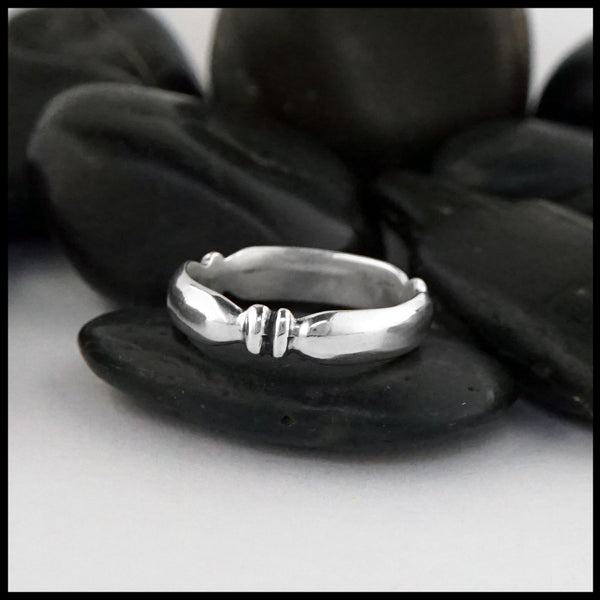 carved band ring 