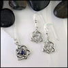 Trinity Heart Pendant and Earring set