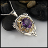 Large Purple Amethyst Pendant