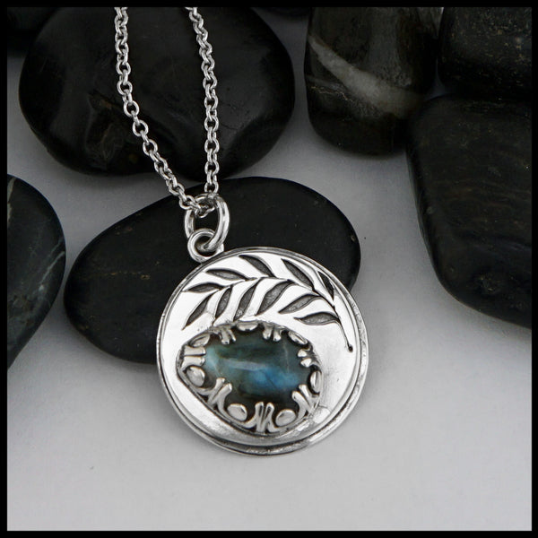 labradorite pendant 
