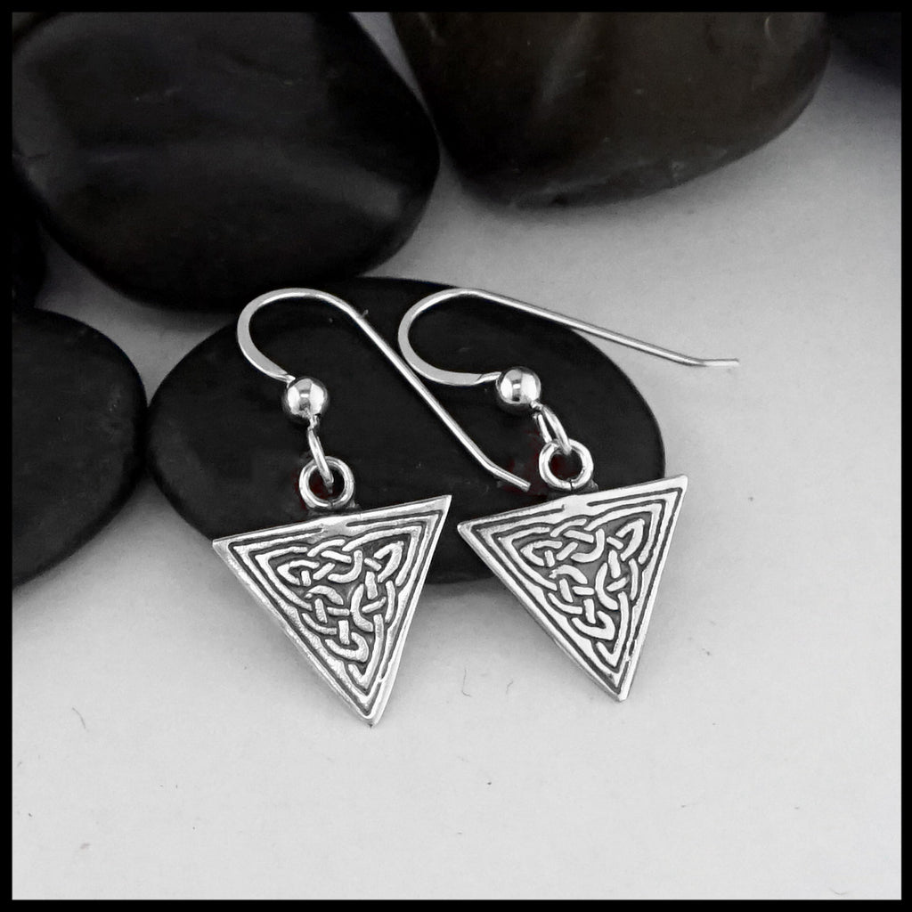 triangle earrings 