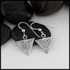 triangle earrings 