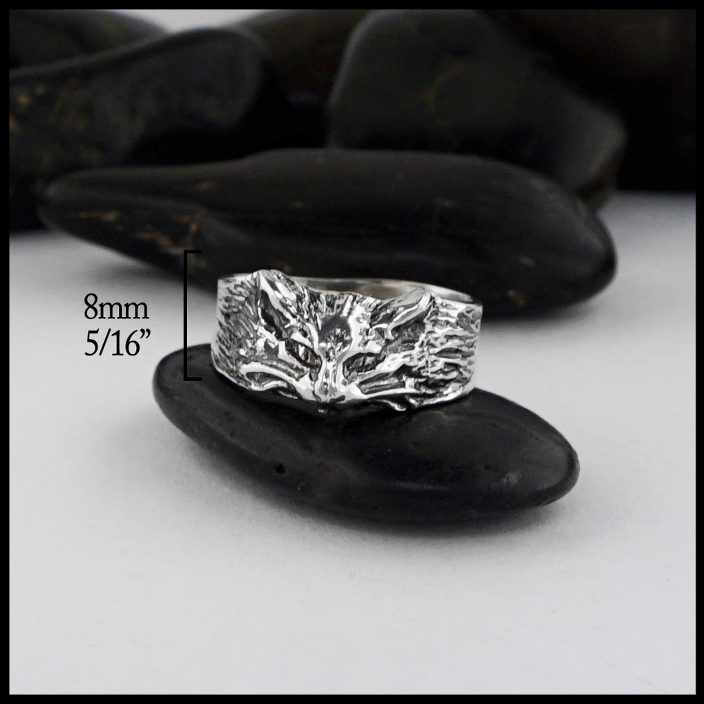 Sterling Silver Cat Ring