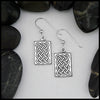 complex weave earrings