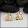 open celtic knot earrings