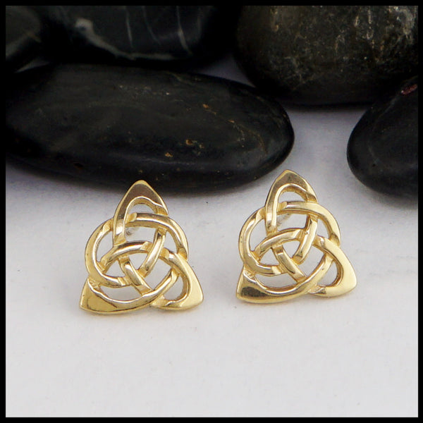 open celtic knot earrings