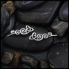 trinity knot ear climber in silver 