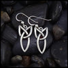 trinity knot earrings