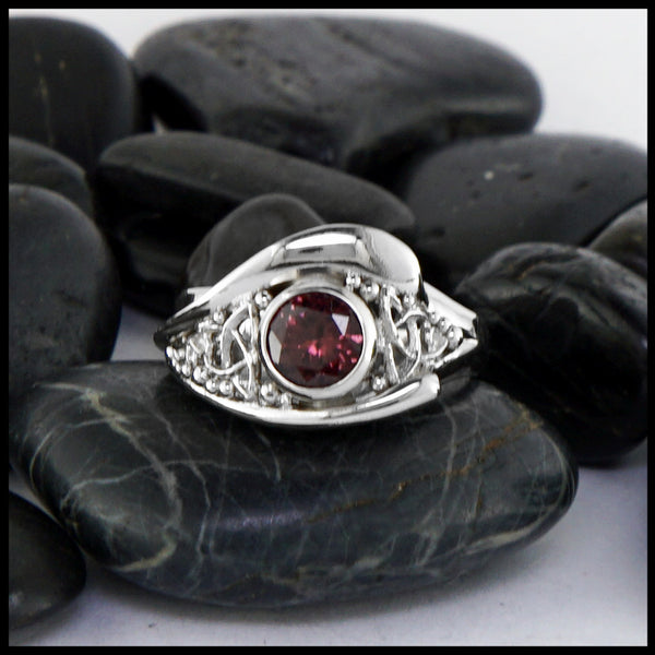 celtic frame ring