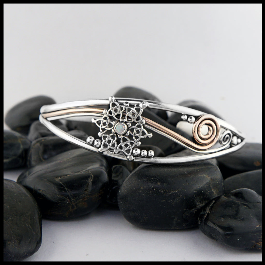 snowflake cuff bracelet 