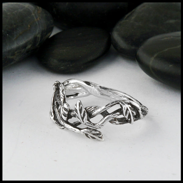 leaf and vine ring 