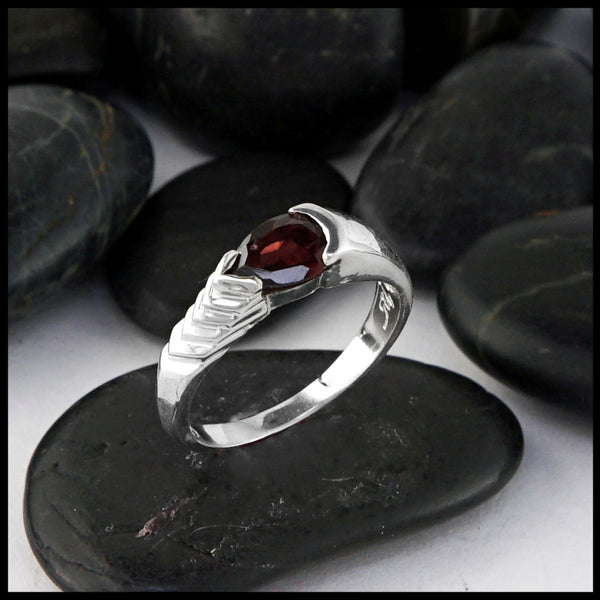 Garnet Ring 