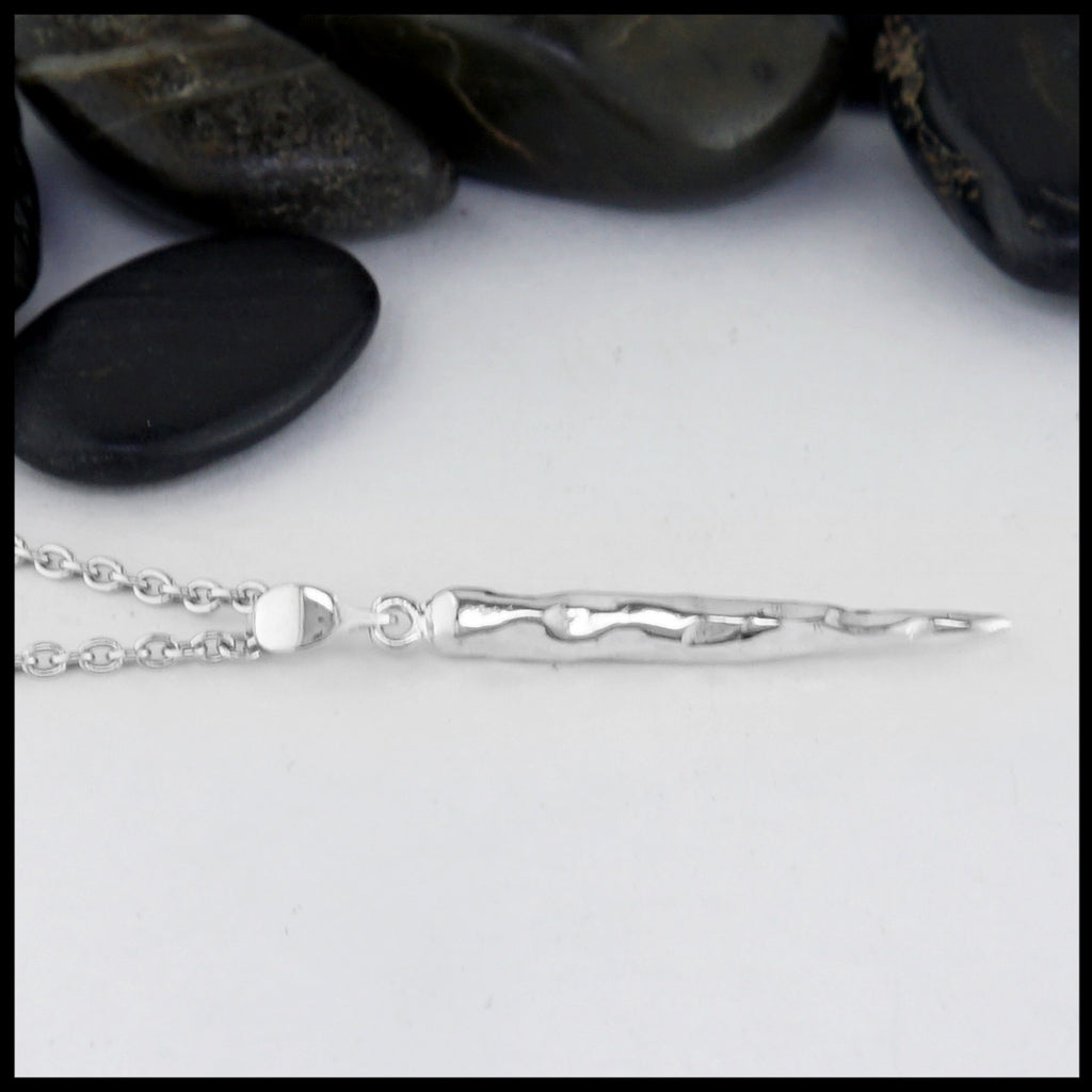 Silver Icicle Pendant