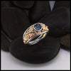 Montana Sapphire Celtic Ring