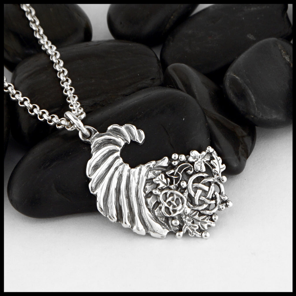 cornucopia pendant