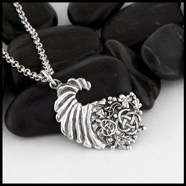 cornucopia pendant