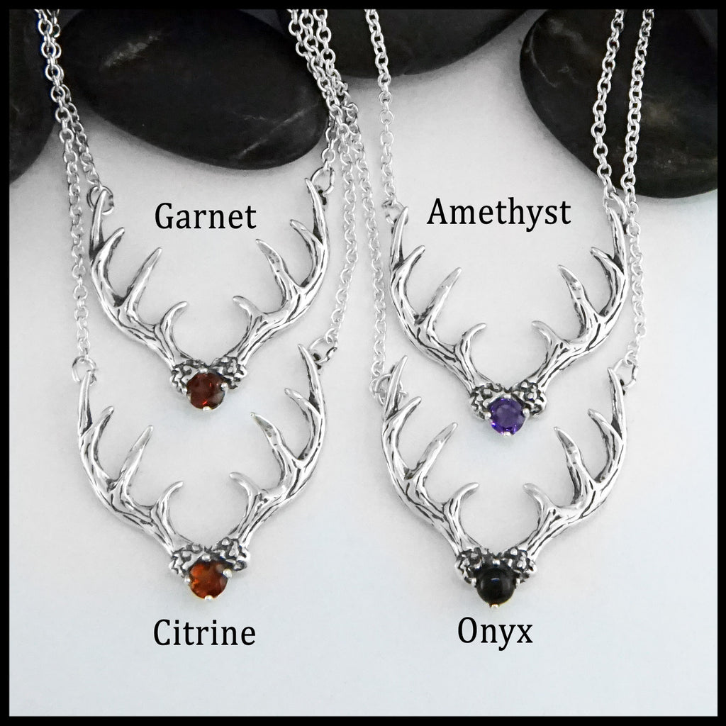 Antler Pendants Top View