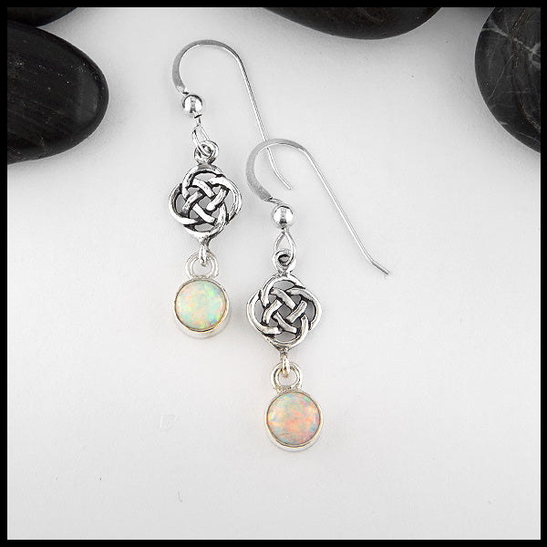 opal josephine drop earrings