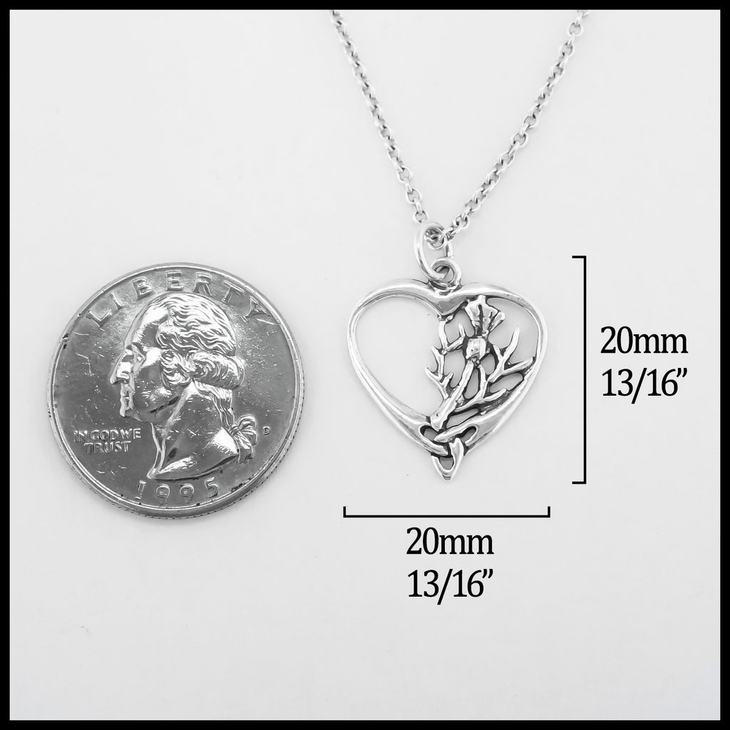 Pendant: Length 20mm 13/16" width 20mm 13/16"