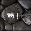 Bear Post Earrings in Sterling Silver