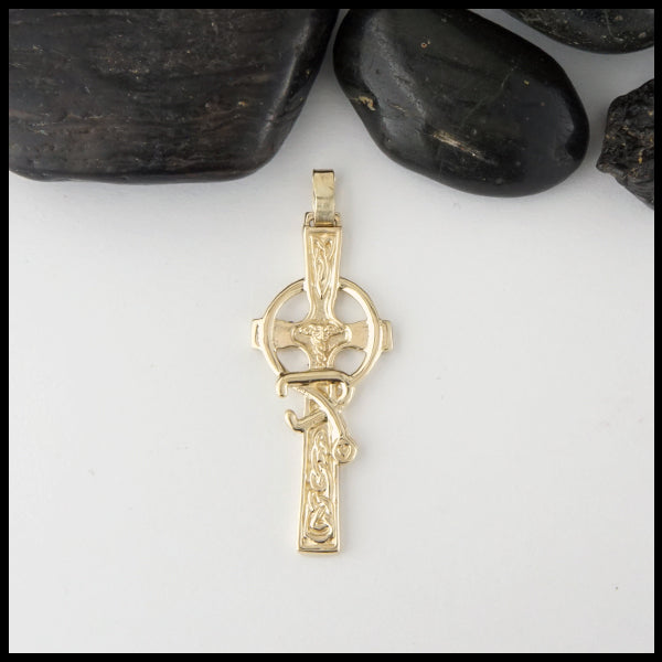Celtic medical Cross by Walker Metalsmiths
