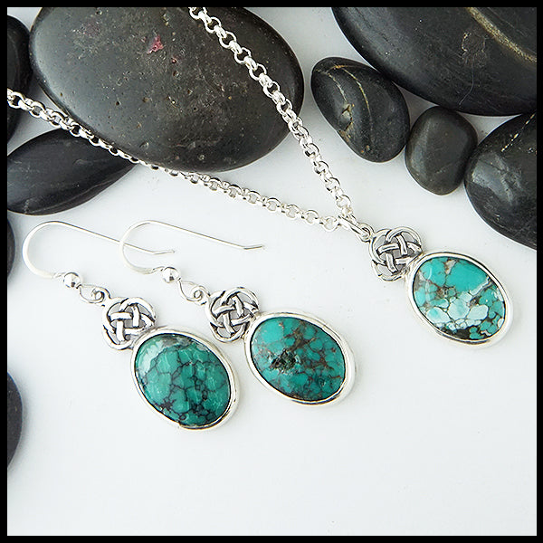 turquoise josephines knot 