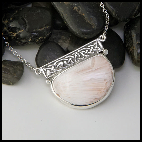 Celtic gemstone pendant