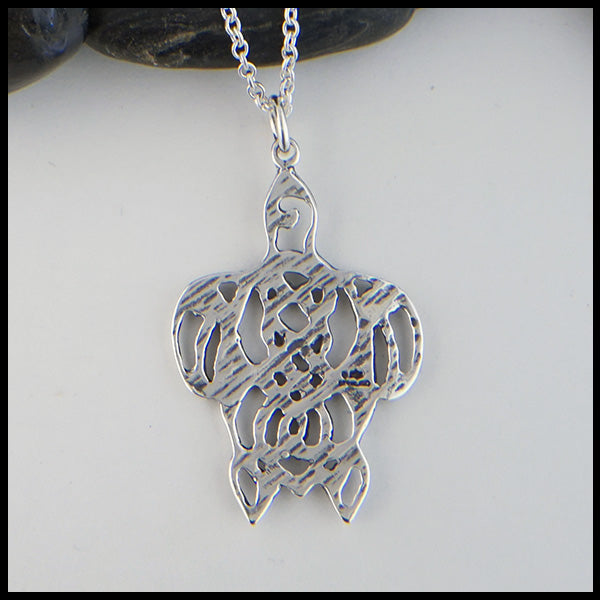 Back view of Celtic Turtle