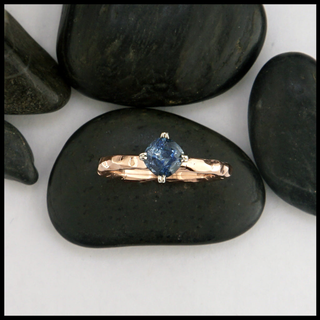 ring with montana sapphire 