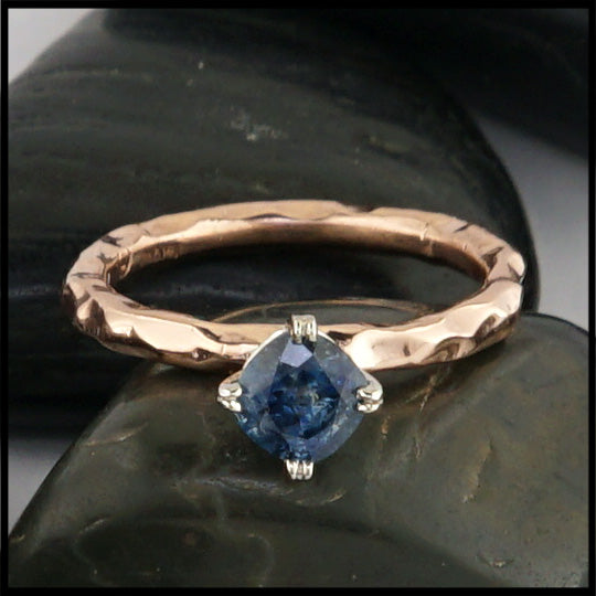ring with montana sapphire