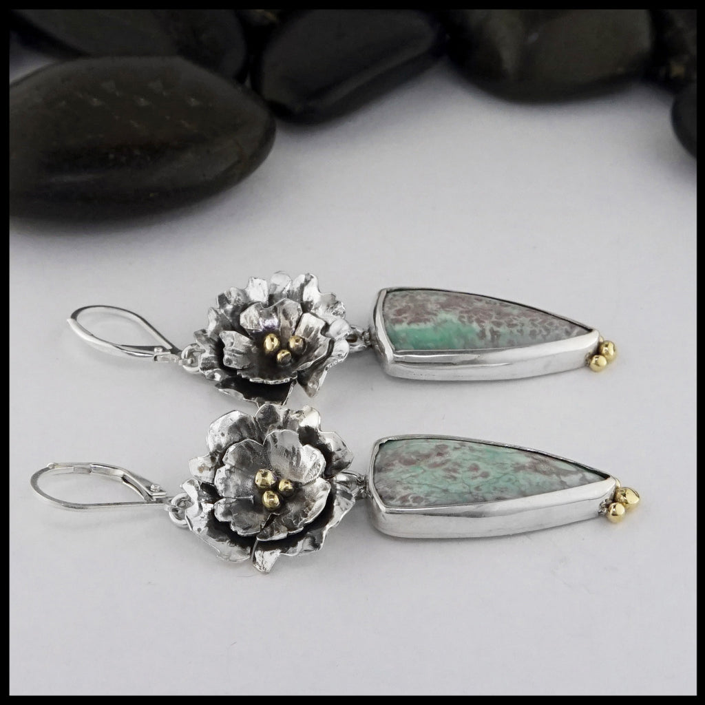 side view of the earrings 