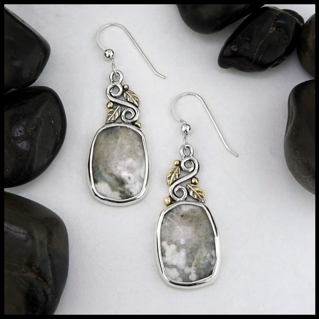 agate earrings
