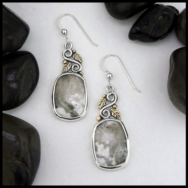 agate earrings