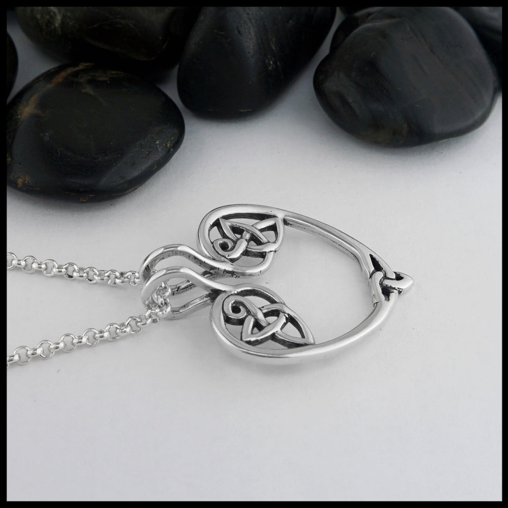 side view of pendant