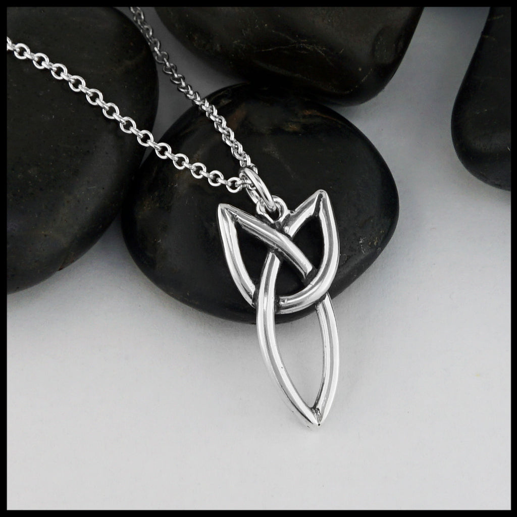 trinity knot pendant