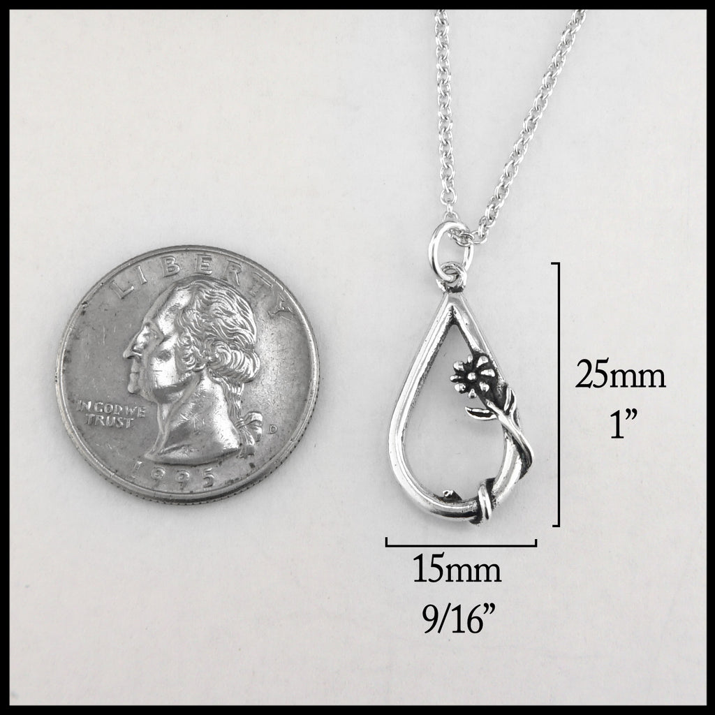 length 25mm 1" width 15mm 9/16"