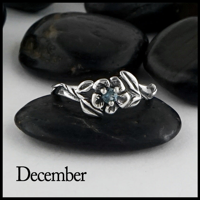 December birthstone ring