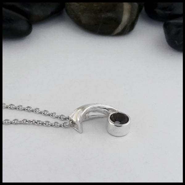 smokey quartz pendant 