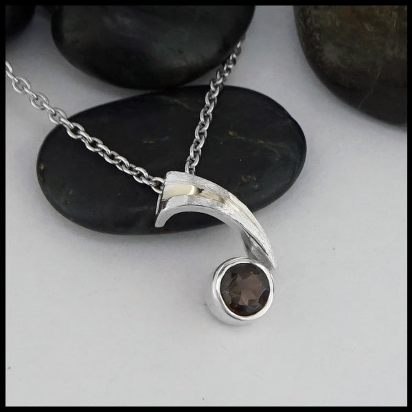 smokey quartz pendant 