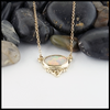 Gold Trinity Opal Necklace